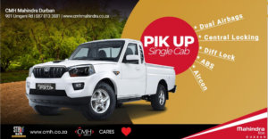 CMH Mahindra Durban- MAHINDRA PIK UP RANGE